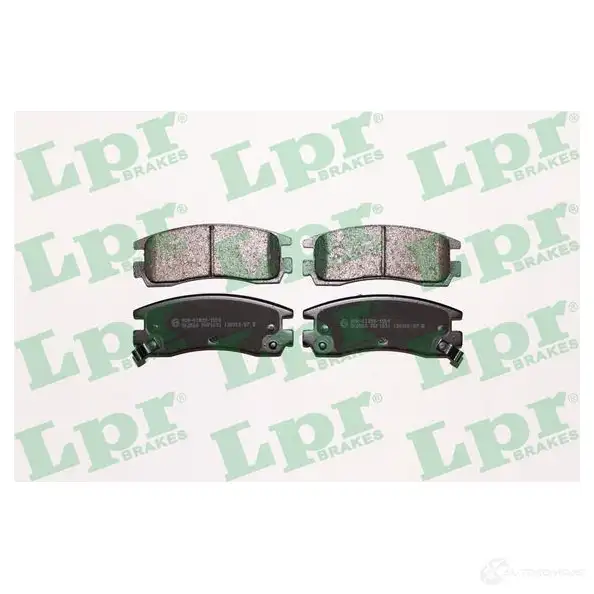 Тормозные колодки дисковые, комплект LPR 23 361 5SP1031 05P1031 1718491
