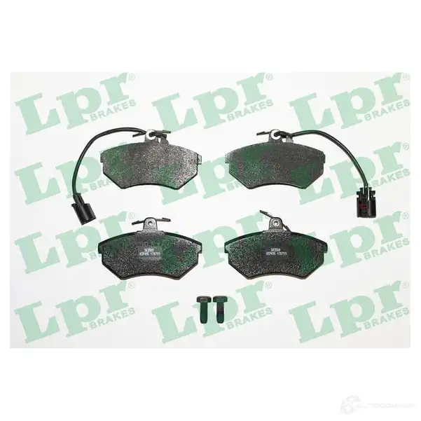 Тормозные колодки дисковые, комплект LPR 05P495 2136 6 5SP495 1719688 изображение 0