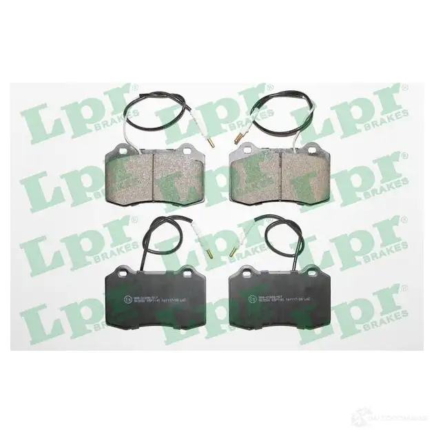 Тормозные колодки дисковые, комплект LPR 5SP1141 05P1141 2 3753 1718591