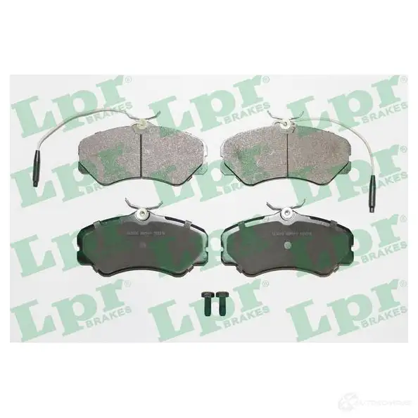 Тормозные колодки дисковые, комплект LPR 05P011 21066 210 60 1718378
