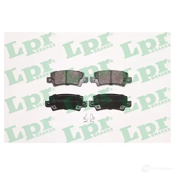 Тормозные колодки дисковые, комплект LPR 1718525 5SP1068 05P1068 238 16