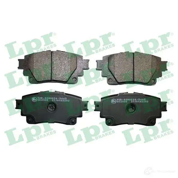 Тормозные колодки дисковые, комплект LPR 3Y1 VUZ9 1438448965 05P2202