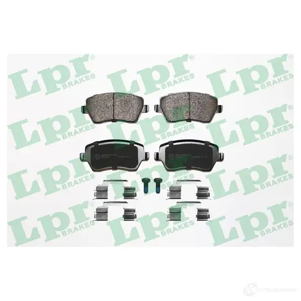 Тормозные колодки дисковые, комплект LPR 1720034 2397 3 5SP867K 05P867K