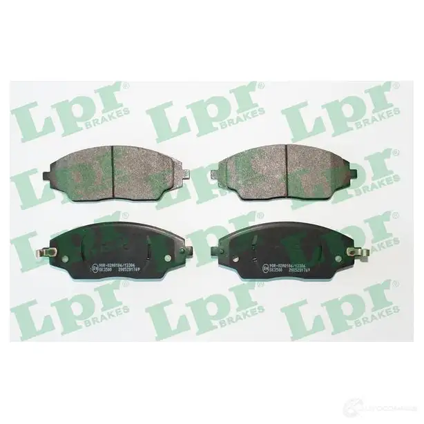 Тормозные колодки дисковые, комплект LPR QRG 6D3 1437566175 05P1769