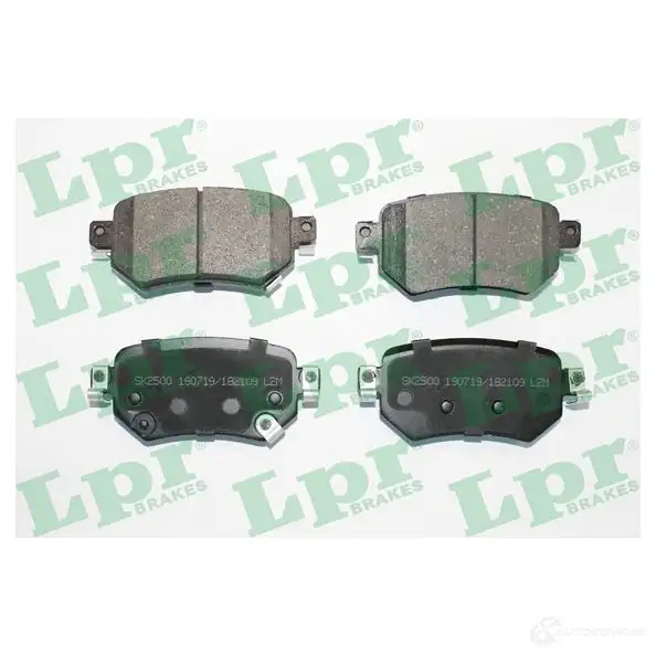 Тормозные колодки дисковые, комплект LPR 05P2109 LB YSSHM 1437565921