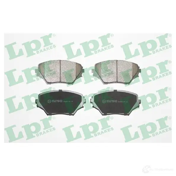 Тормозные колодки дисковые, комплект LPR 235 85 5SP958 05P958 1720120