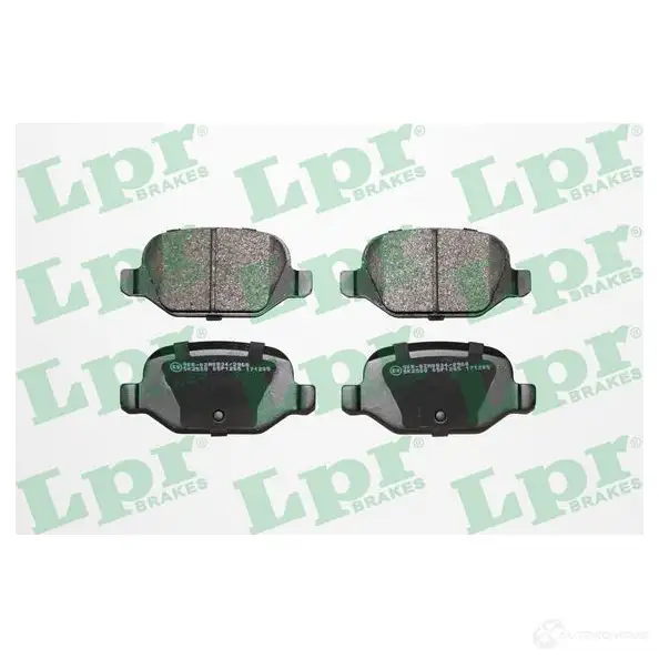 Тормозные колодки дисковые, комплект LPR 23 601 1718730 05P1265 5SP1265