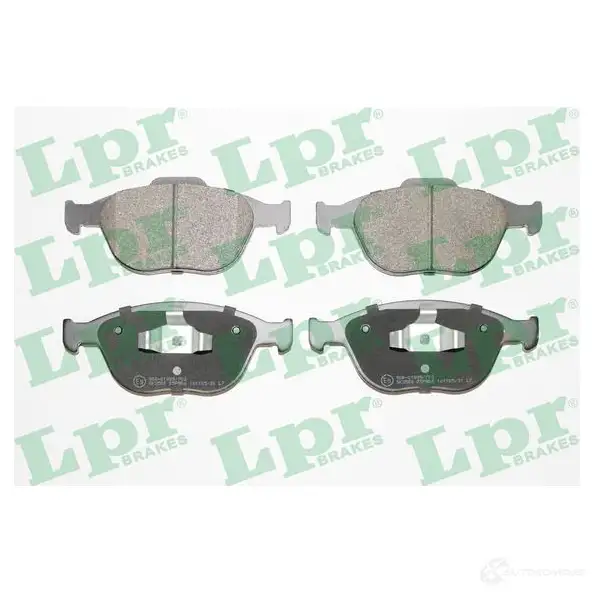 Тормозные колодки дисковые, комплект LPR 05P906 2 3440 1720070 23441