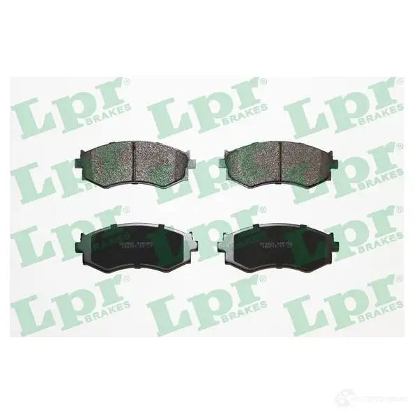 Тормозные колодки дисковые, комплект LPR 05P352 5SP352 2152 6 1719558