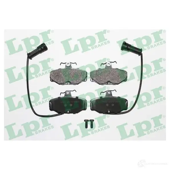 Тормозные колодки дисковые, комплект LPR 5SP279 1719487 05P279 21 079 изображение 0