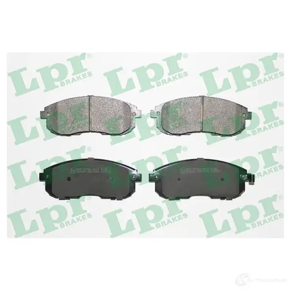 Тормозные колодки дисковые, комплект LPR 242 80 05P1605 24282 1719096 изображение 0