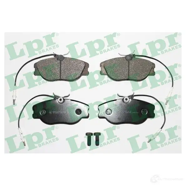 Тормозные колодки дисковые, комплект LPR 05P498 21802 1719691 2180 1 изображение 0