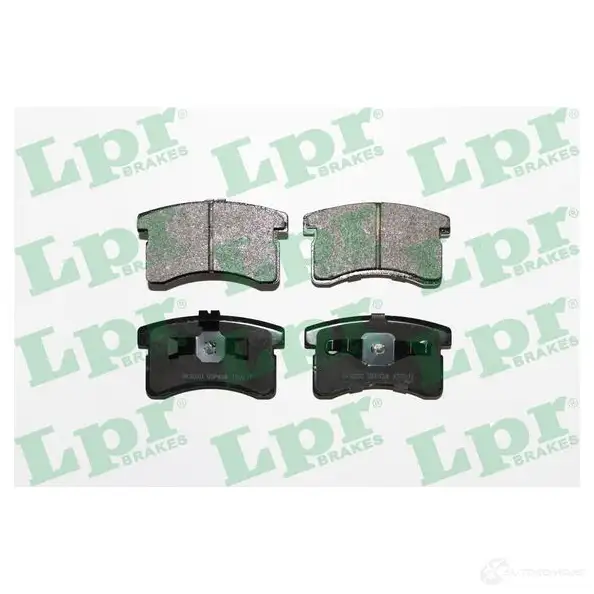 Тормозные колодки дисковые, комплект LPR 5SP458 05P458 1719648 21 968