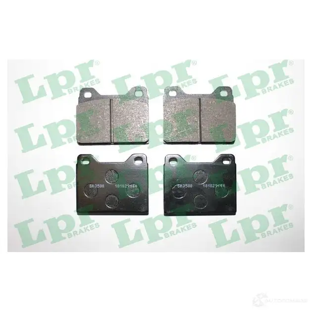 Тормозные колодки дисковые, комплект LPR 05P144 1718913 5SP144 2022 9 изображение 0