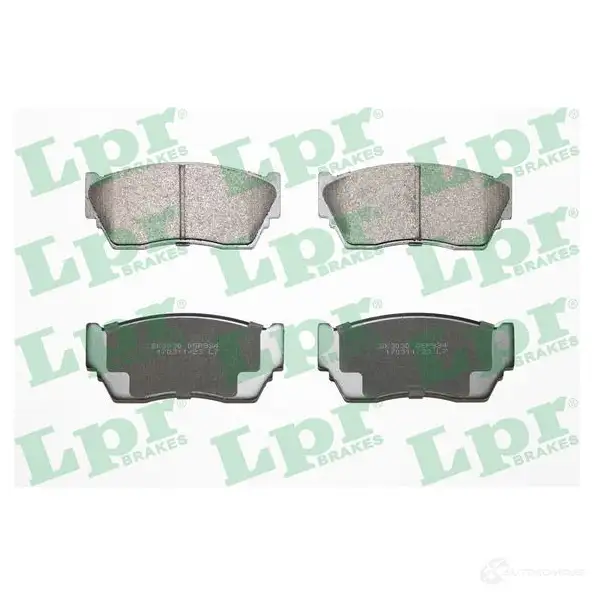 Тормозные колодки дисковые, комплект LPR 2 1657 05P934 1720095 5SP934