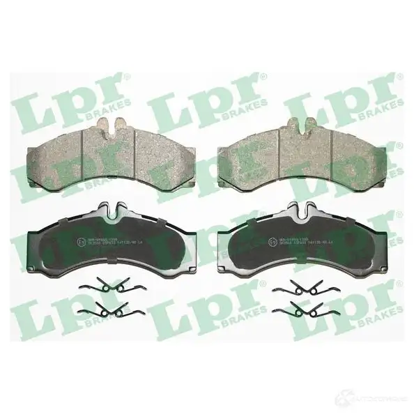 Тормозные колодки дисковые, комплект LPR 5SP633 05P633 1719802 2907 6