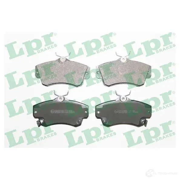 Тормозные колодки дисковые, комплект LPR 1718518 2 3532 05P1061 5SP1061 изображение 0
