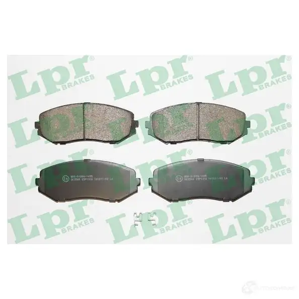 Тормозные колодки дисковые, комплект LPR 5SP1318 24 346 05P1318 1718788