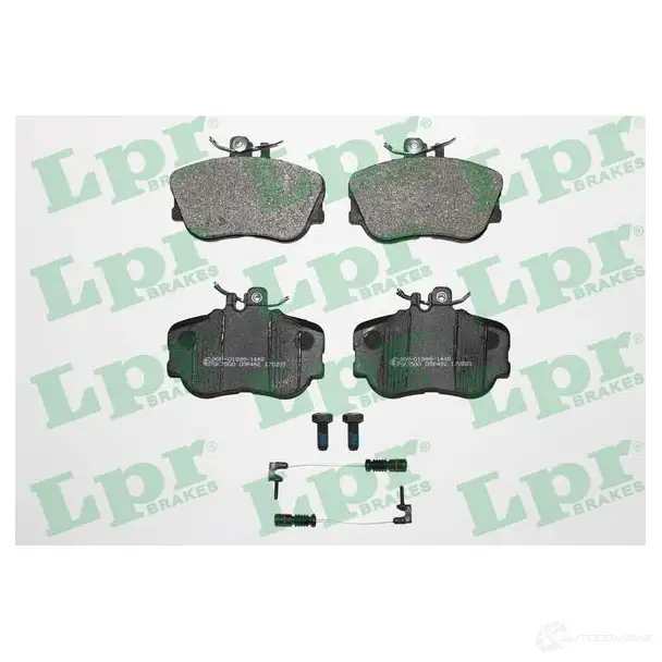 Тормозные колодки дисковые, комплект LPR 5SP492A 1719685 05P492A 21 439
