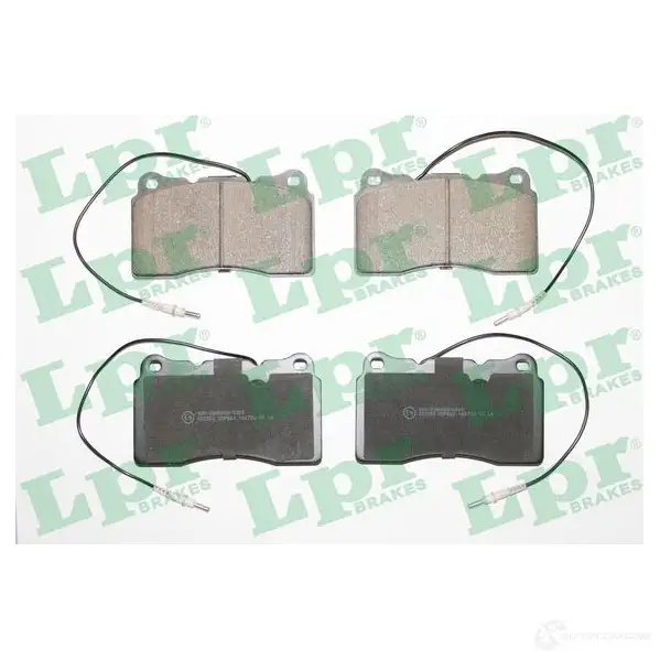 Тормозные колодки дисковые, комплект LPR 05P863 235 75 5SP863 1720029 изображение 0
