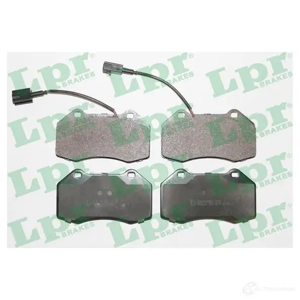 Тормозные колодки дисковые, комплект LPR 05P1671 1719162 24687 241 62 изображение 0