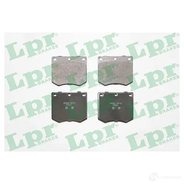 Тормозные колодки дисковые, комплект LPR 5SP126 2049 1 1718724 05P126 изображение 0