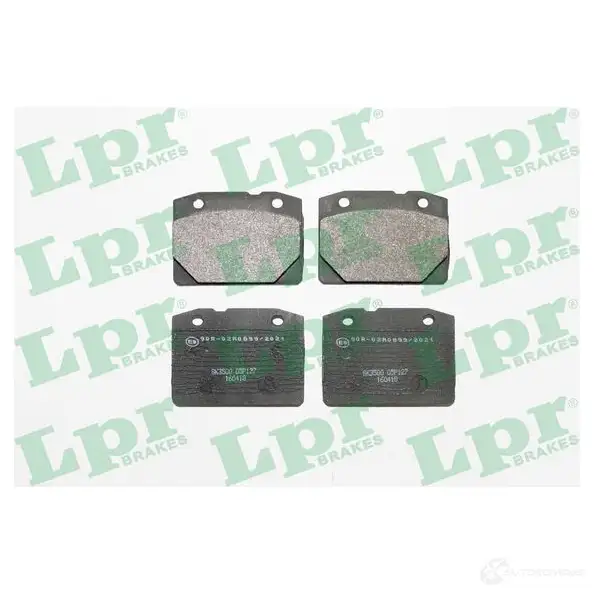Тормозные колодки дисковые, комплект LPR 1718735 20 166 05P127 5SP127 изображение 0