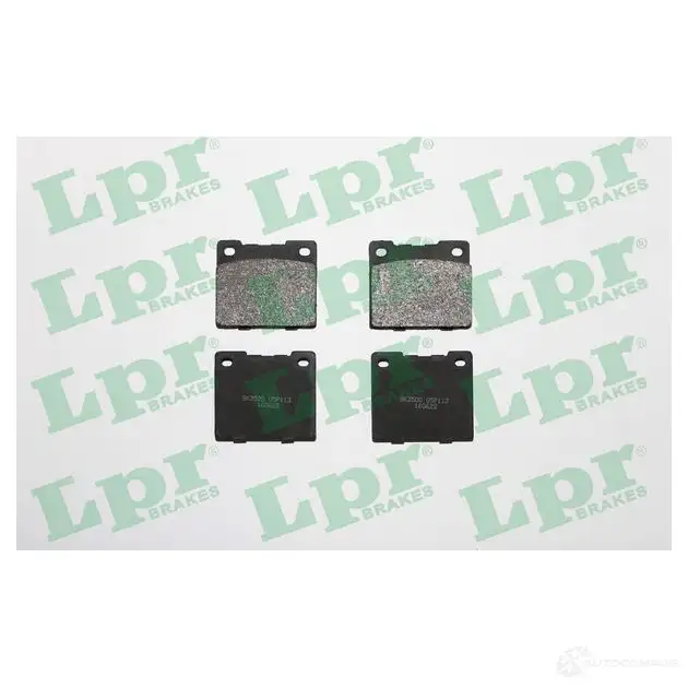 Тормозные колодки дисковые, комплект LPR 2 0088 05P113 1718580 5SP113 изображение 0