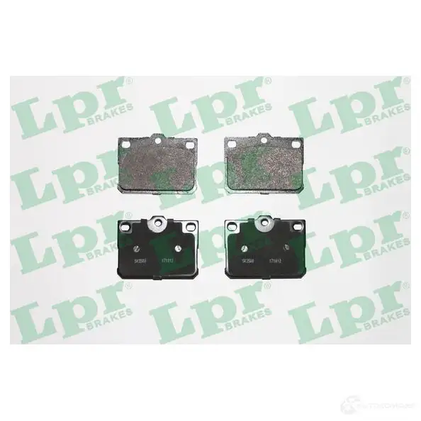 Тормозные колодки дисковые, комплект LPR 05P164 1719134 5SP164 2033 0