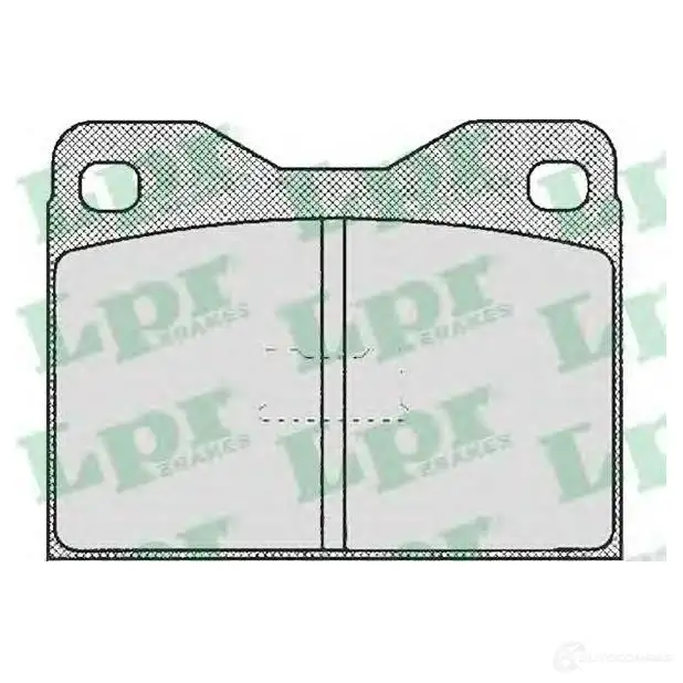 Тормозные колодки, комплект LPR 1718963 20 260 5SP149 05p149 изображение 0