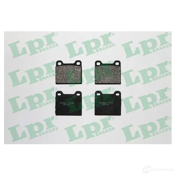 Тормозные колодки дисковые, комплект LPR 05P109 2 0034 1718542 20173