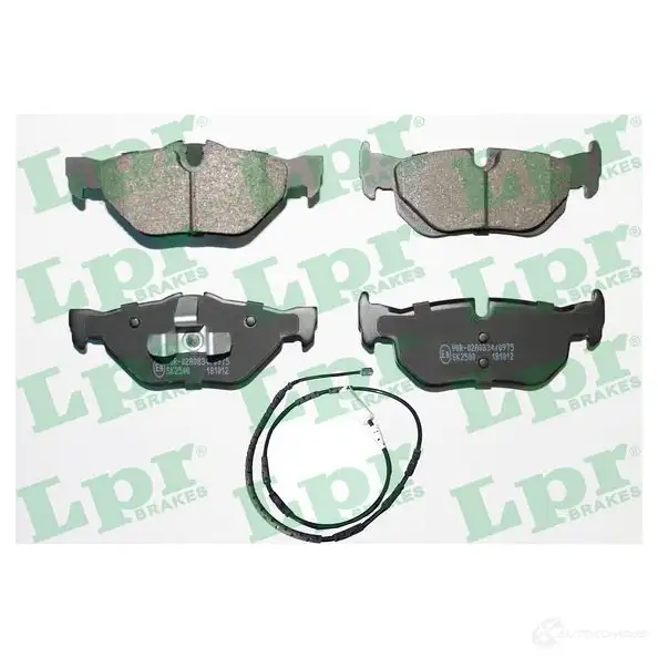 Тормозные колодки дисковые, комплект LPR 05P1876B 1437564705 6 3G49A