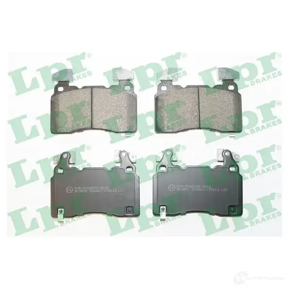 Тормозные колодки дисковые, комплект LPR 05P2113 1437564635 5F59X O