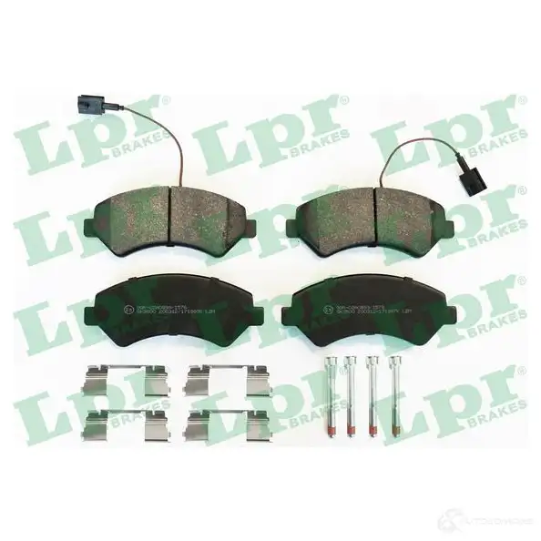 Тормозные колодки дисковые, комплект LPR 05P1997K 24467 244 66 1719414
