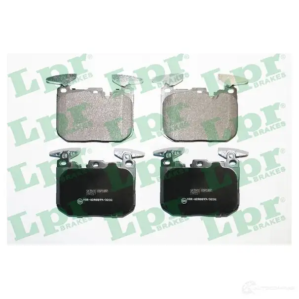 Тормозные колодки дисковые, комплект LPR 05P1851 250 28 5SP1851 1719313
