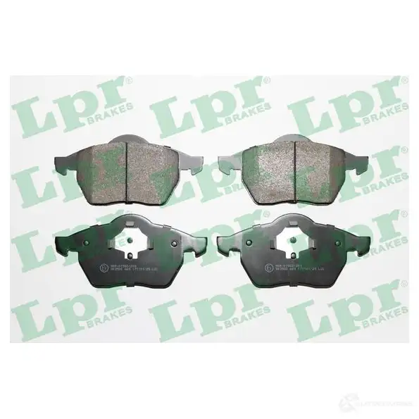 Тормозные колодки дисковые, комплект LPR 216 24 5SP669 1719835 05P669