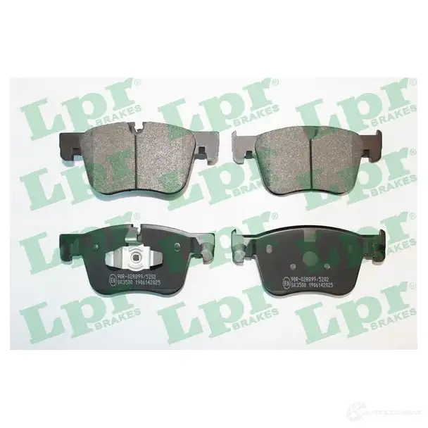 Тормозные колодки дисковые, комплект LPR 1437573226 6 6QFZ 05P2026
