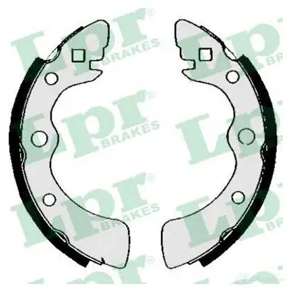 Барабанные тормозные колодки, комплект LPR 7V95A30 05110 1423442931 8 5110