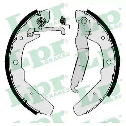 Тормозные колодки LPR 03970 1718241 KAJ7H 83 970