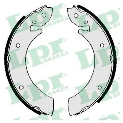 Барабанные тормозные колодки, комплект LPR 81 050 7VYDB8A 01050 1423442924