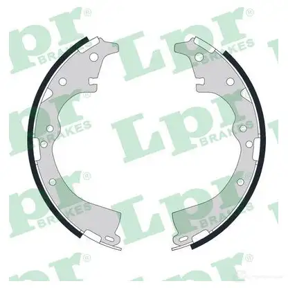 Тормозные колодки LPR F3400WR 8665 0 1720184 06650