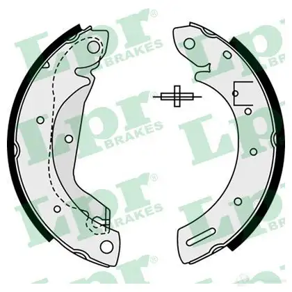 Тормозные колодки LPR IUGYON4 1720351 88 500 08500 изображение 0