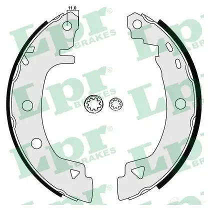 Тормозные колодки LPR 04920 849 20 V33BC 1718296 изображение 0