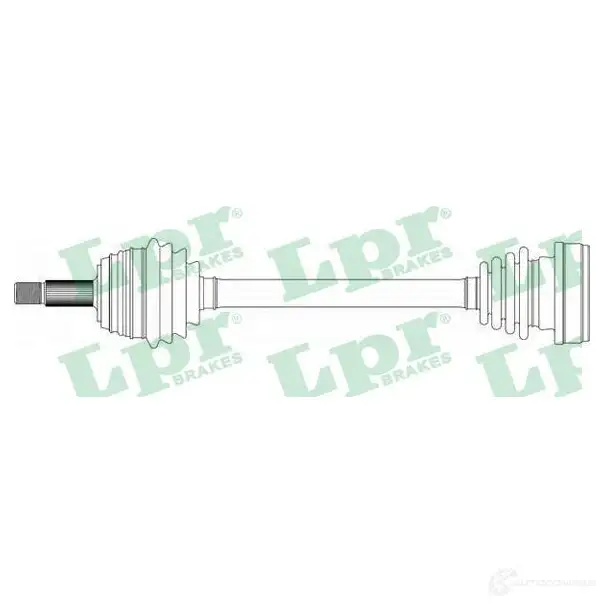 Приводной вал LPR DS51008 DS510 08 H0XZ77 1729852 изображение 0