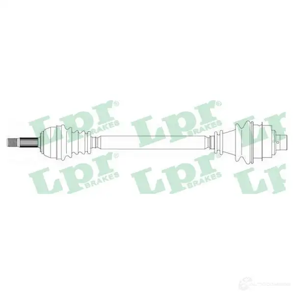 Приводной вал LPR DS3904 6 TA20CRB DS39046 1729710 изображение 0