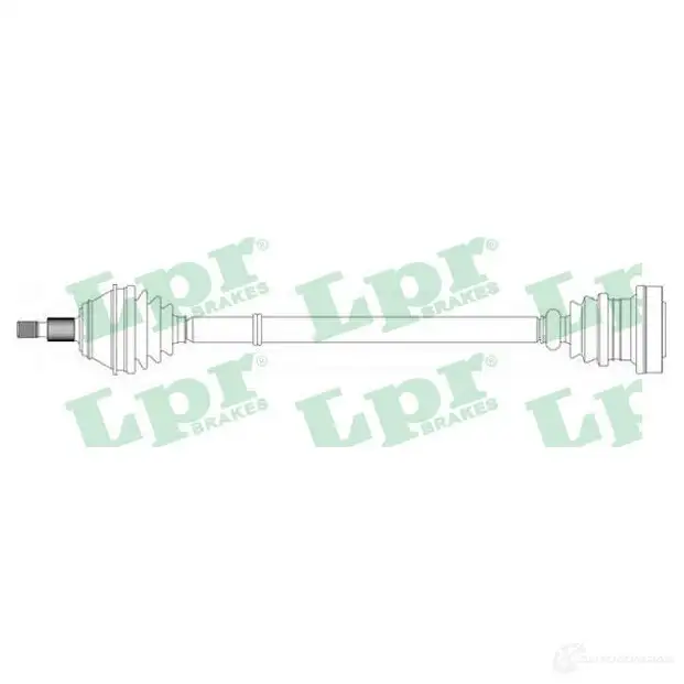 Приводной вал LPR KCLS215 DS51080 1729881 DS5108 0 изображение 0