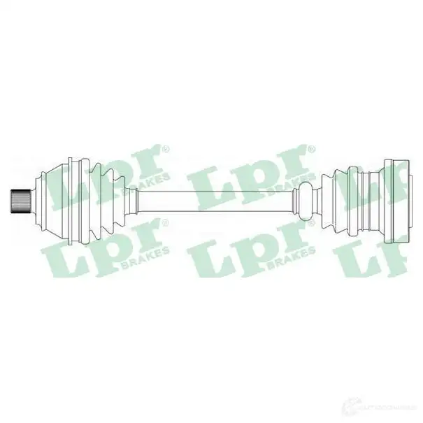 Приводной вал LPR 1729861 SEXQH3W DS510 34 DS51034