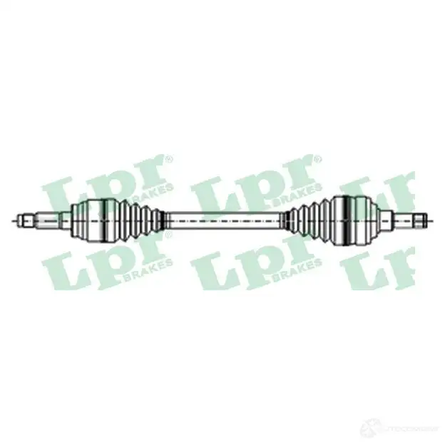 Приводной вал LPR DS21030 LFSWHY 1729455 DS210 30