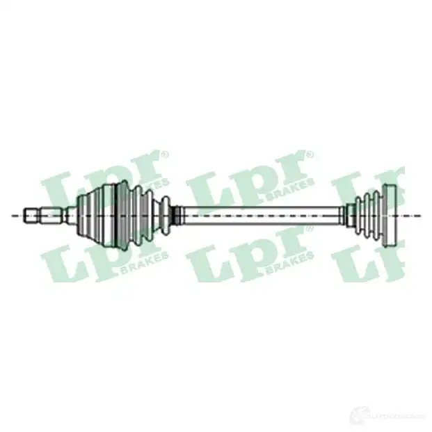 Приводной вал LPR DS 13038 411G52 1729184 DS13038 изображение 0