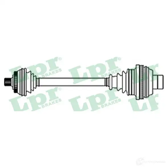 Приводной вал LPR DS21067 F4SS0E 1729477 DS2 1067 изображение 0